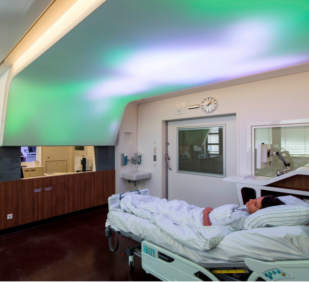 LED Lighting Used To Comfort Hospital Patients Klus Design Blog