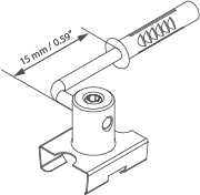 M5 Mounting set - 42302 | Klusdesign.com