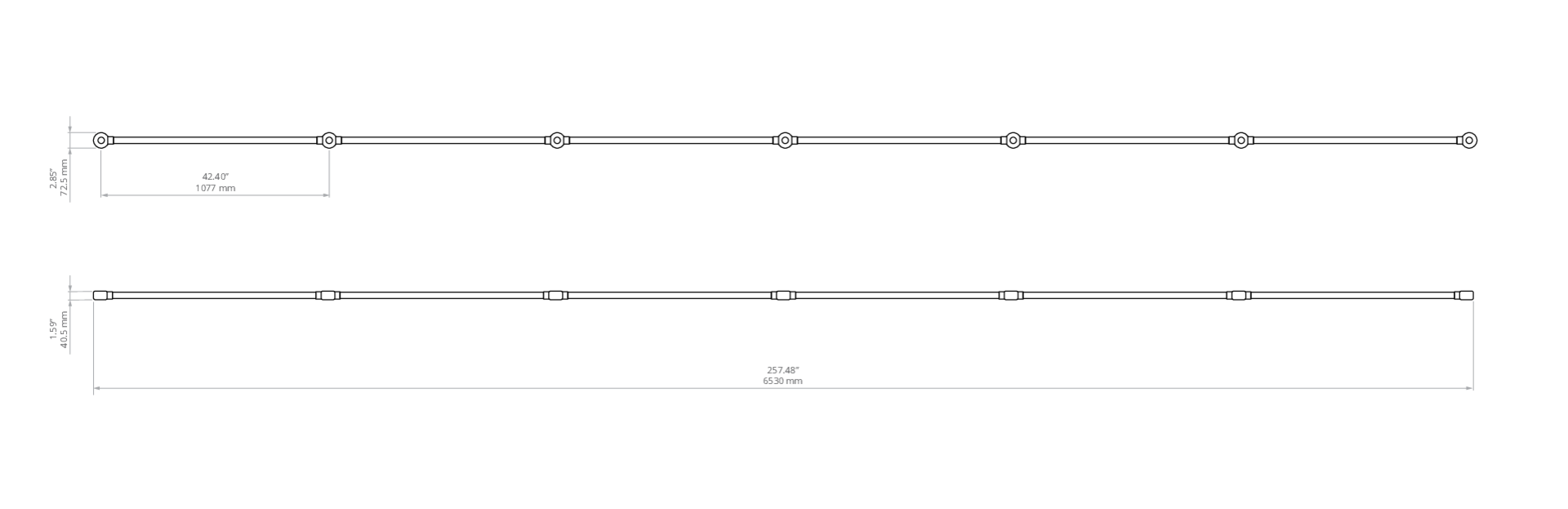 Fixture ROLL PC Technical drawing - FNJD051
