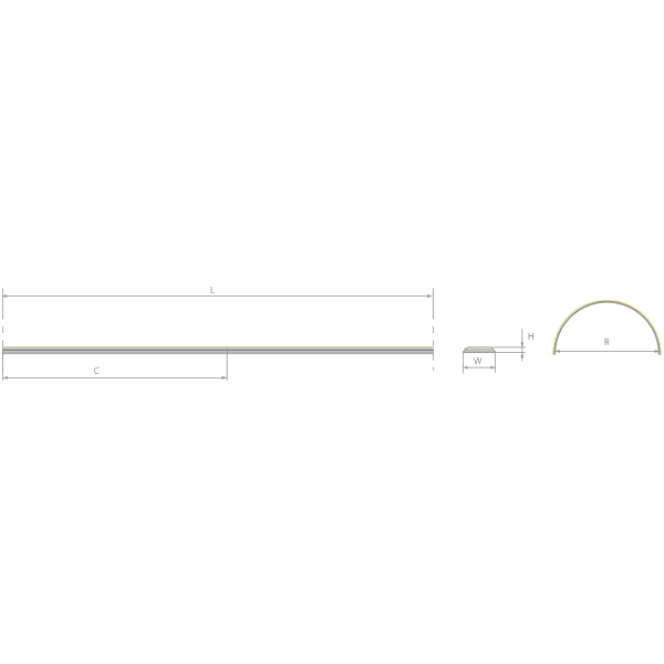 K-NFM-0720-24-5M LED tape, 102-207 lm/ft, IP65,