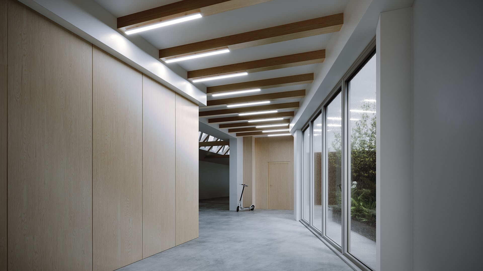 Profilo luminoso ad incasso - MOD-TEK-50 - Klus Design - a soffitto / LED /  contract