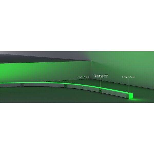 K-NF-RGBW35-1920H-24-5M LED tape, 3500K, 169 lm/ft, 5.9 W/ft, IP67