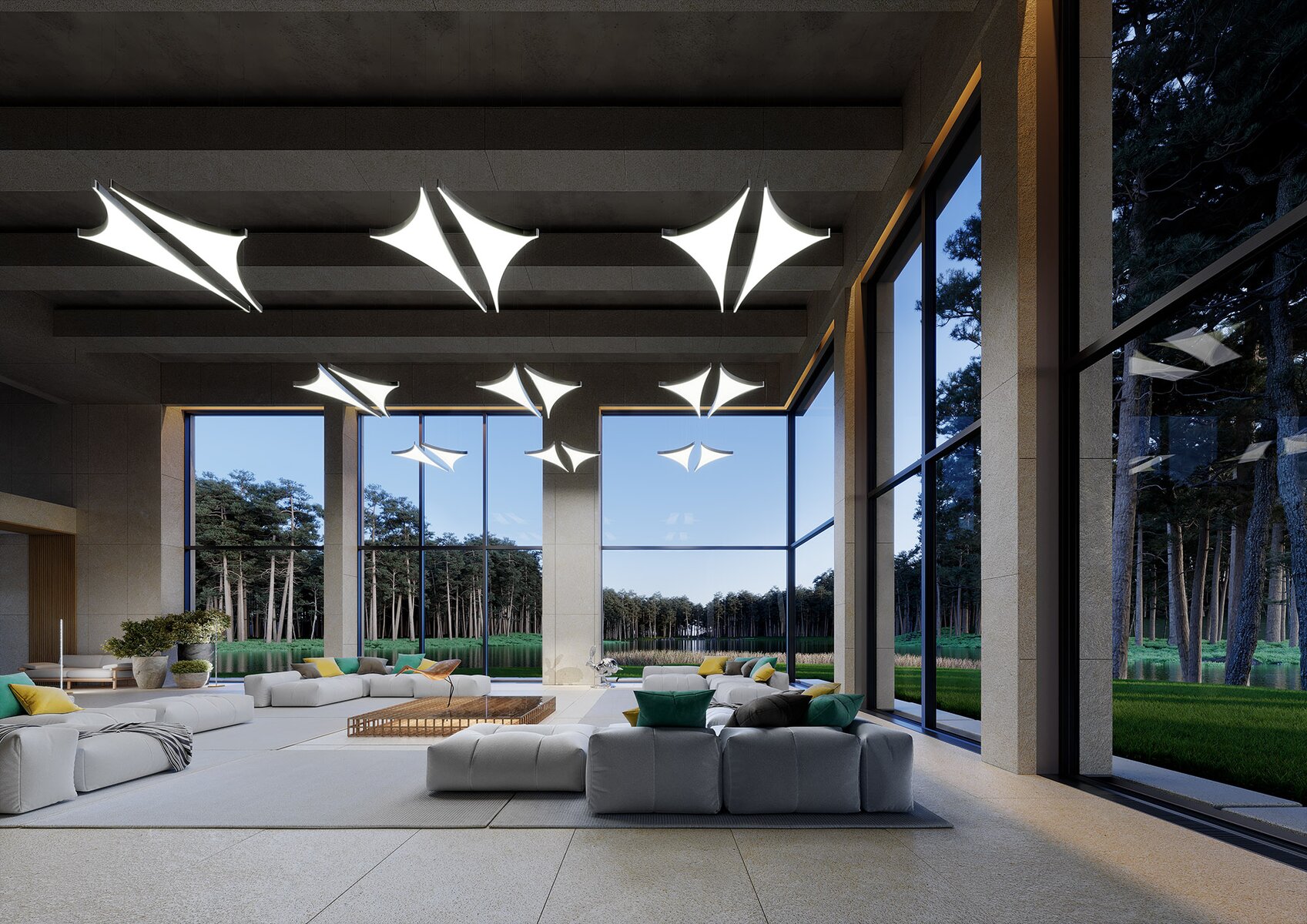 Fixture MI-SAIL-AR aluminum Projects - FPMI032